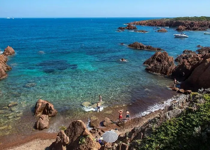 Au Petit Bonheur, Centre St-raphael, 8min A Pied 公寓 Saint-Raphaël